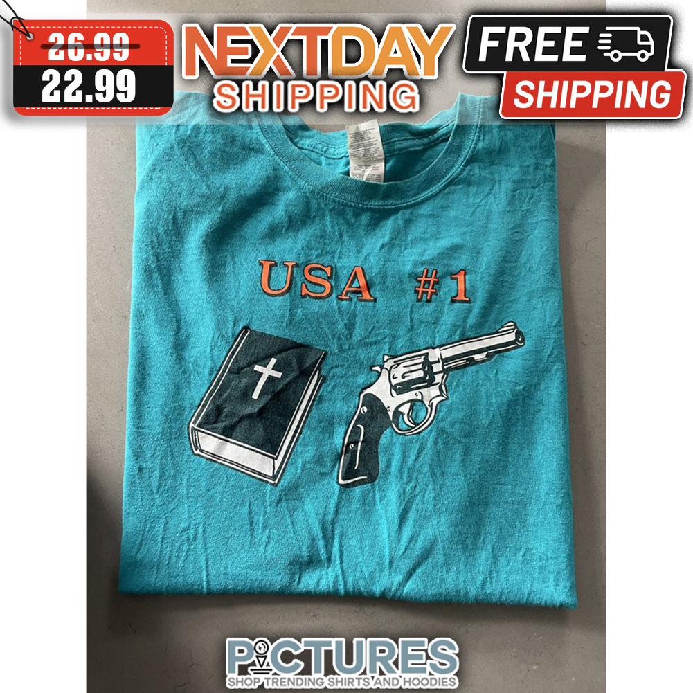 Bible Book Gun USA #1 shirt
