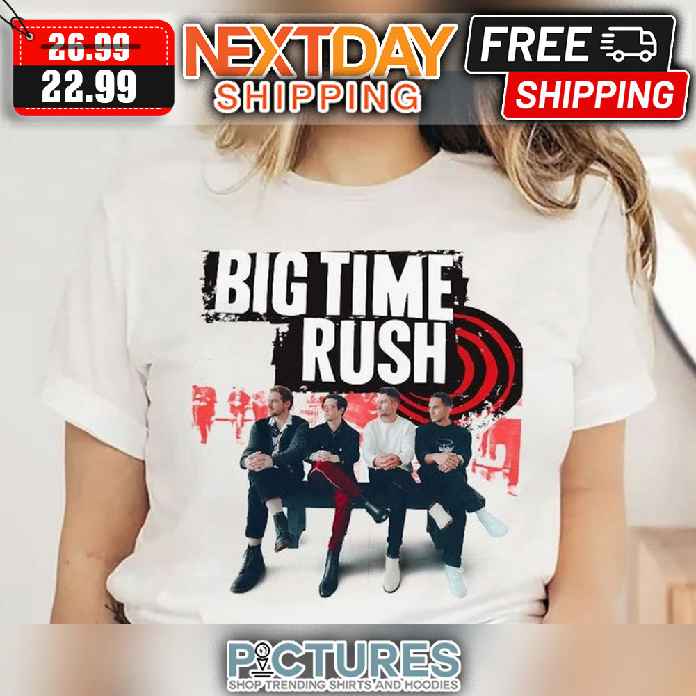 Big Time Rush Tour 2023 shirt
