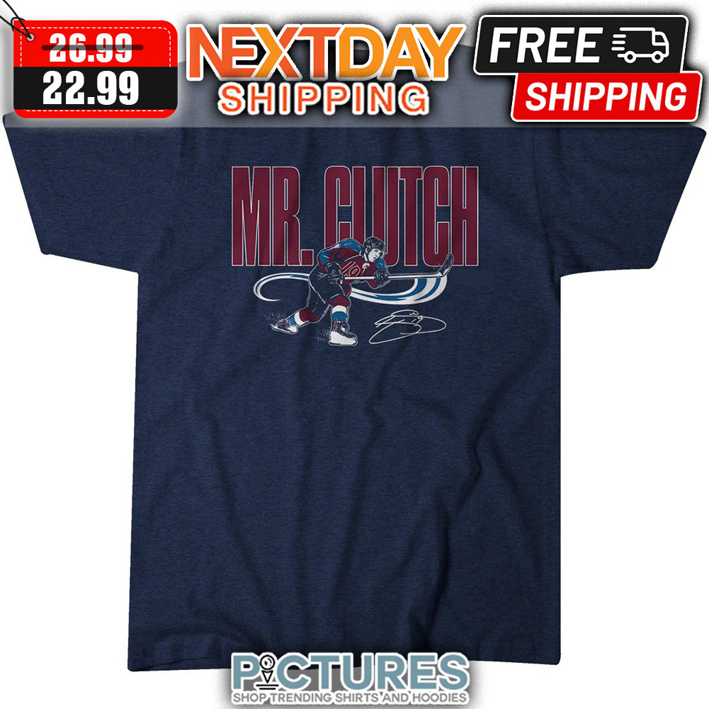 Joe Sakic Mr Clutch Colorado Avalanche NHL Signature shirt