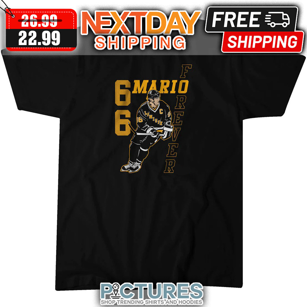 Mario Lemieux Number 66 Forever Pittsburgh Penguins NHL shirt