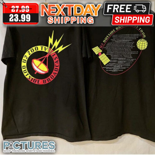 1992 U2 Zoo TV Tour Shirt