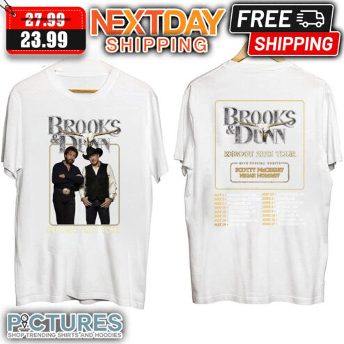 Brooks And Dunn Vintage Country Concert shirt