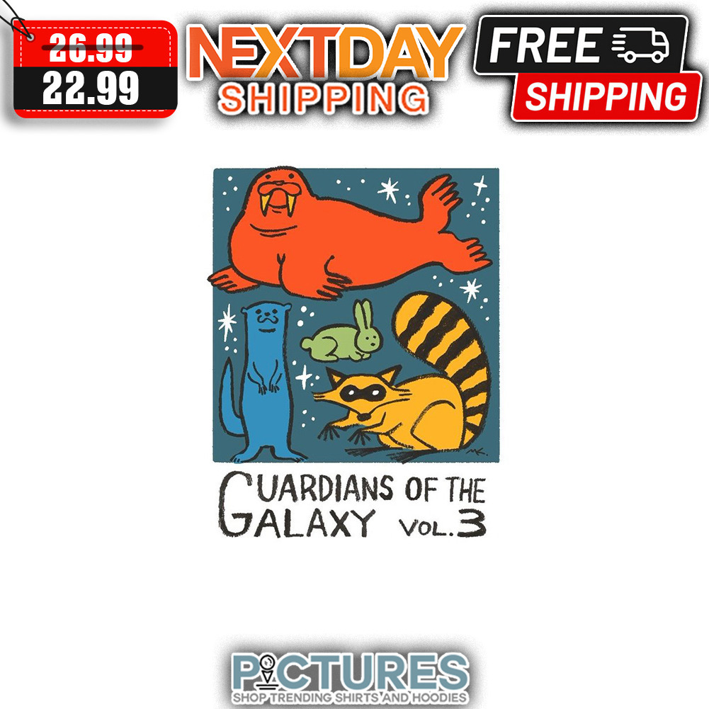 Guardians Of The Galaxy Vol 3 shirt
