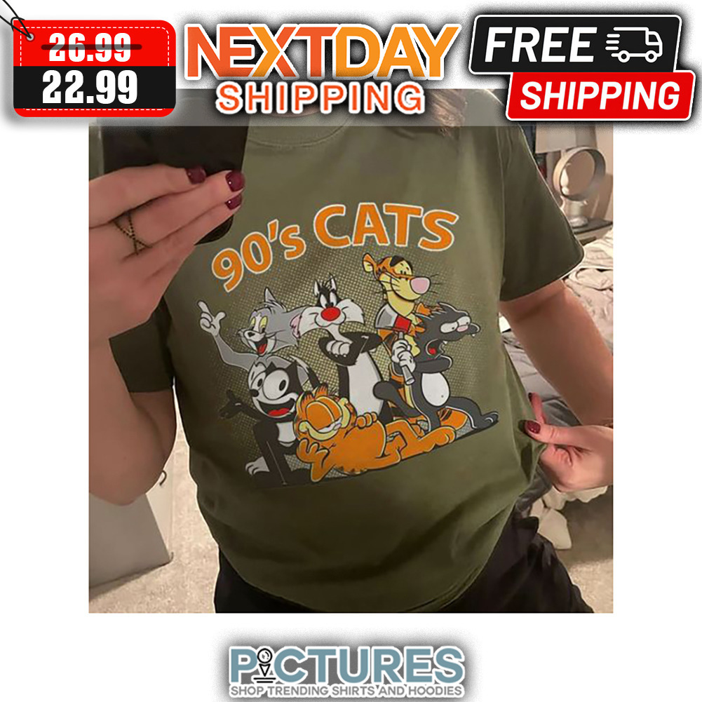 The Garfield 90's Cats Vintage shirt