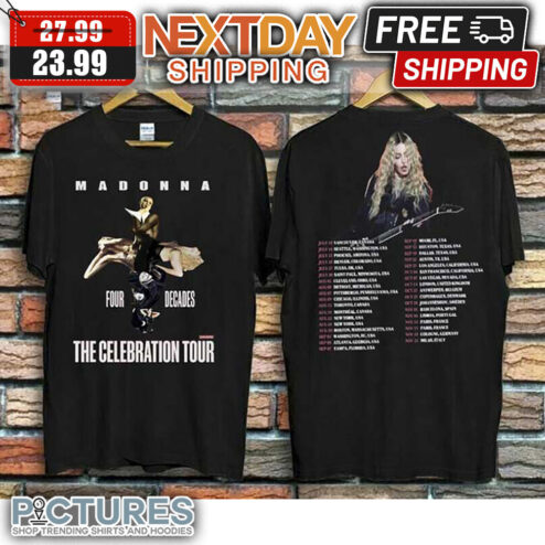 Madonna Queen of Pop The Celebration Tour 2023 shirt