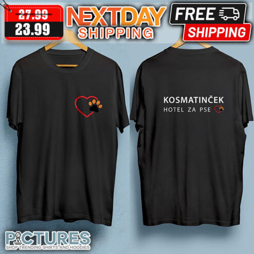 Paw Heart Kosmatincek Hotel Za Pse shirt shirt