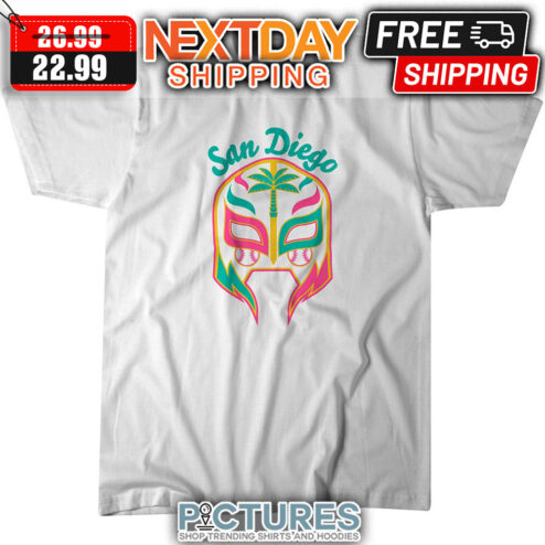 San Diego Lucha Mask shirt