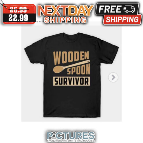 Wooden Spoon Survivor shirt
