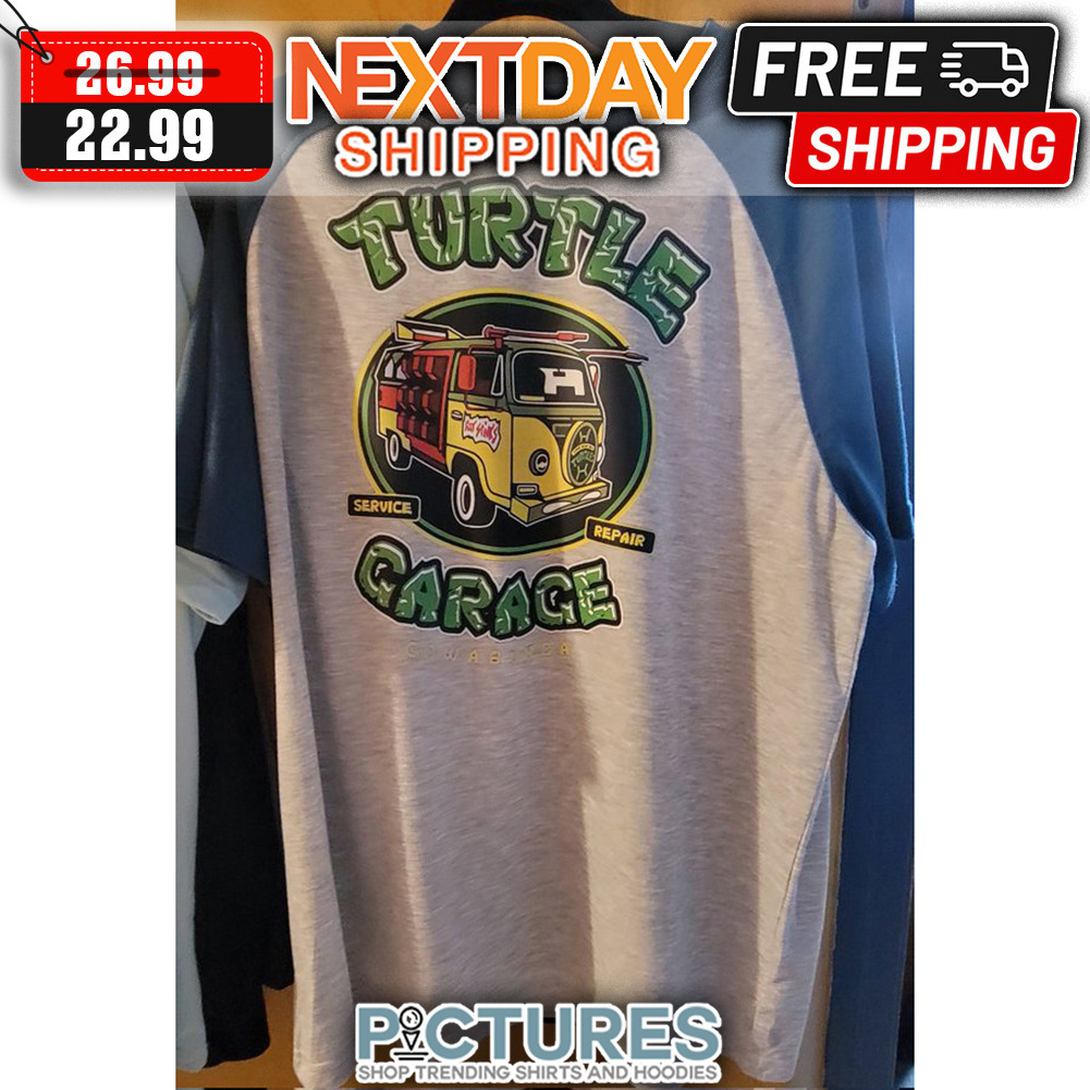 Turtle Service Repair Carage shirt