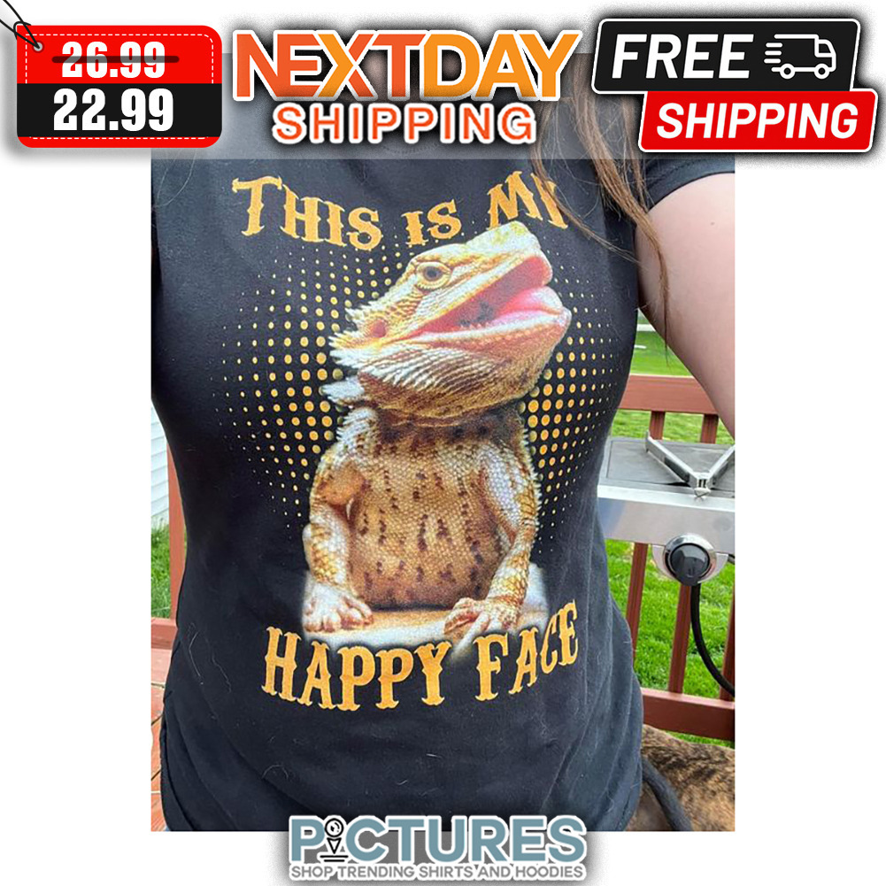Komando Dragon This Is My Happy Face shirt