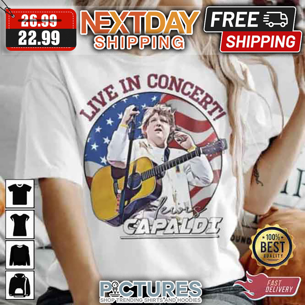 Lewis Capaldi Americas Sweetheart Live In Conect shirt