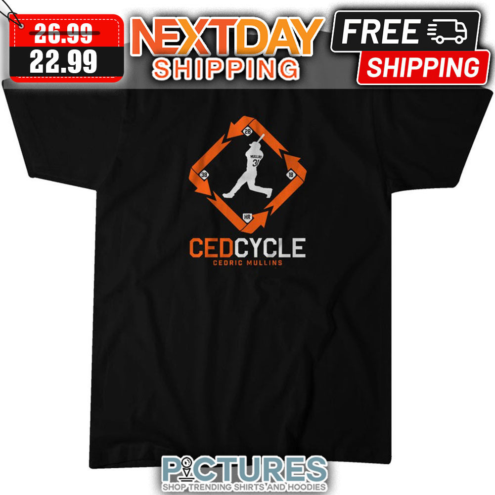 Cedcycle Cedric Mullins Baltimore Orioles MLB shirt