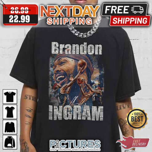 Brandon Ingram New Orleans Pelicans Slenderman Basketball Shirt