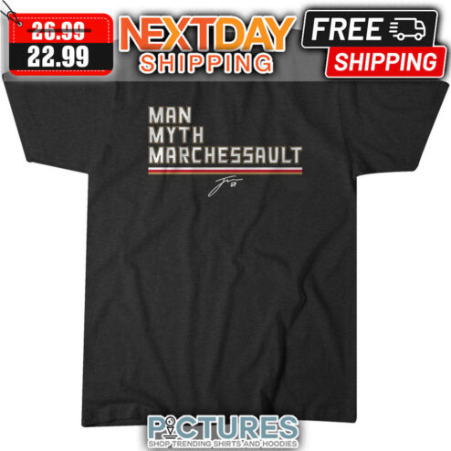 Man Myth Jonathan Marchessault Vegas Golden Knights NHL Signature shirt