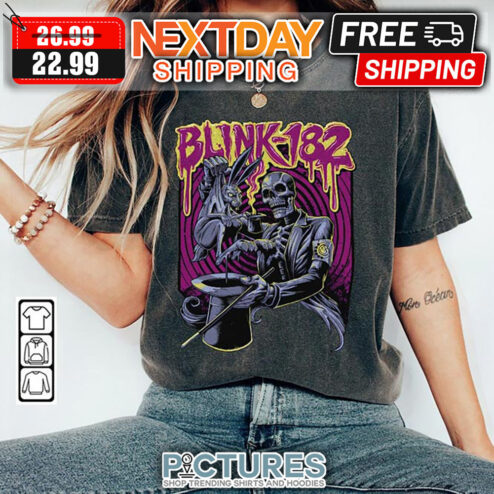 Blink 182 Pop Punk US Music Concert shirt