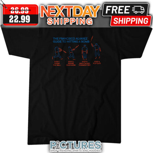 The Francisco Alvarez Guide To Hitting A Bomb New York Mets MLB shirt
