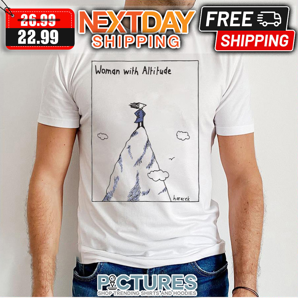 Woman With Altitude Judy Horacek shirt