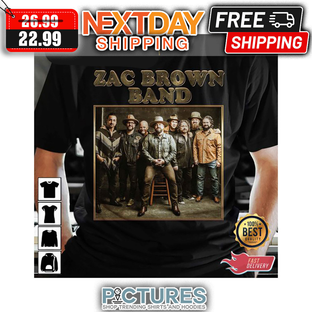 Zac Brown Band Concert 2023 shirt
