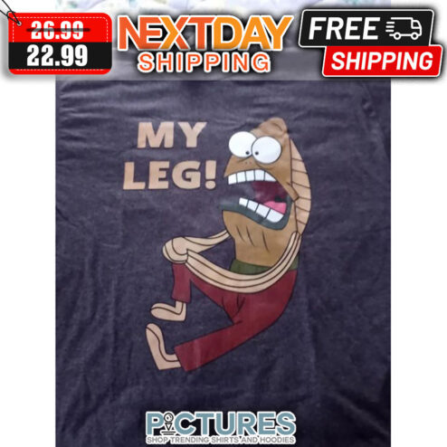 My Leg SpongeBob Cartoon shirt