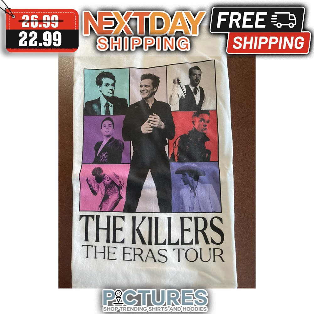 The Killers The Eras Tour shirt