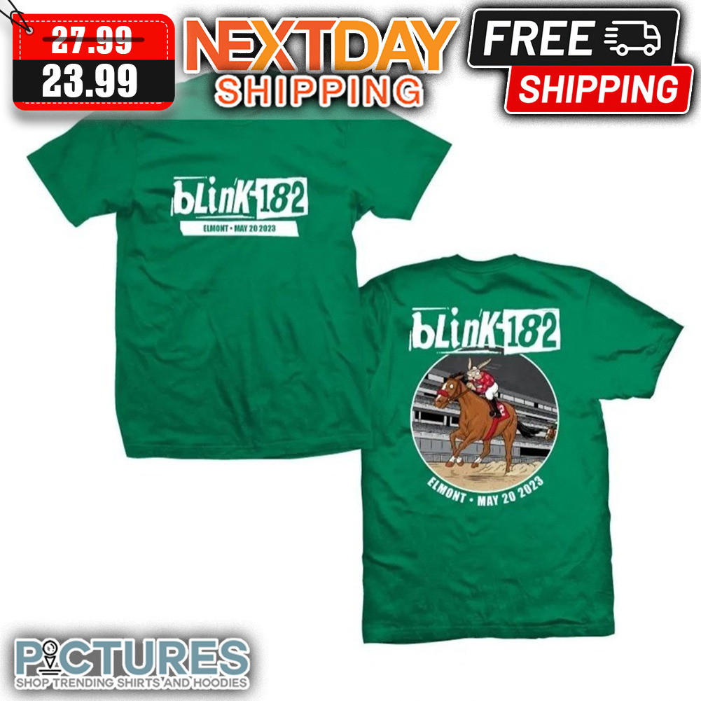 Blink-182 Horse Race Elmont May 20 2023 shirt