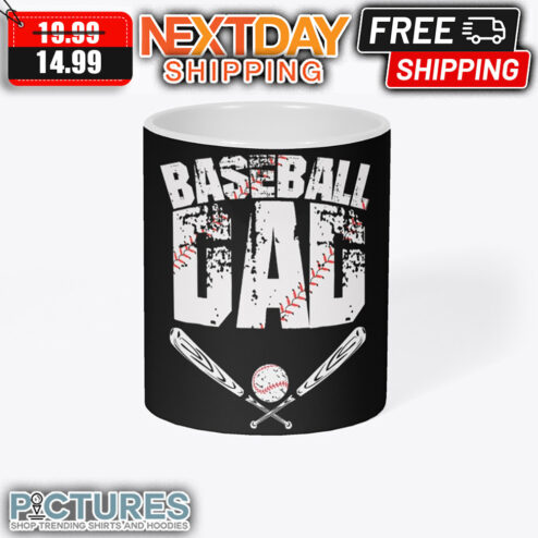 Baseball Dad Vintage mug