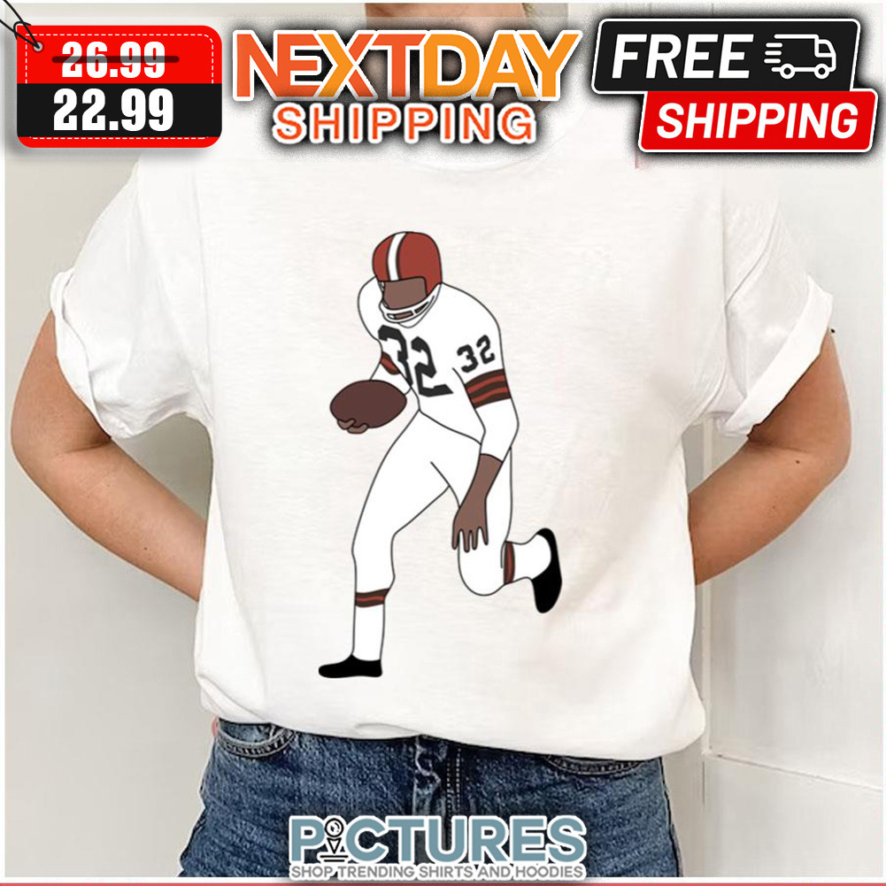 Brown The Number 32 Jim Brown shirt