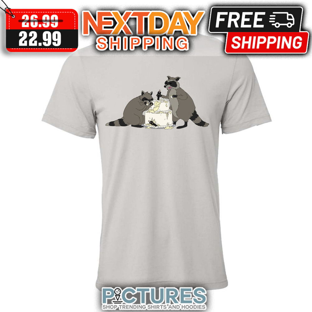 Raccoons Eat Gato Cake shirt