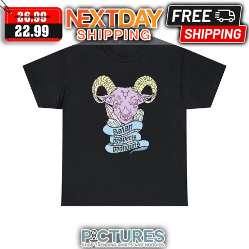Satan Respects Pronouns shirt