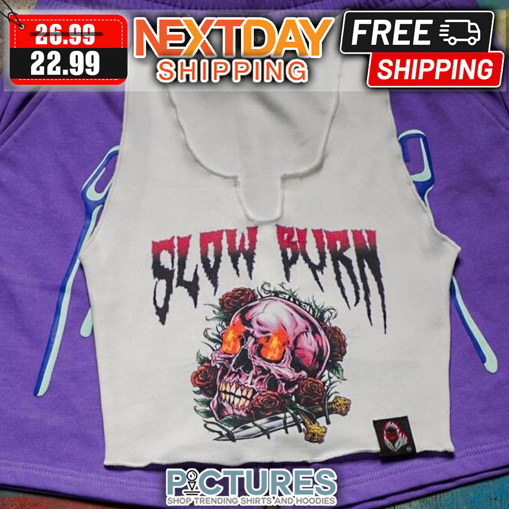 Skull Slow Burn shirt