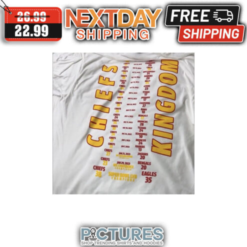 Kansas City Chiefs Kingdom Super Bowl LVII Champions NFL shirt