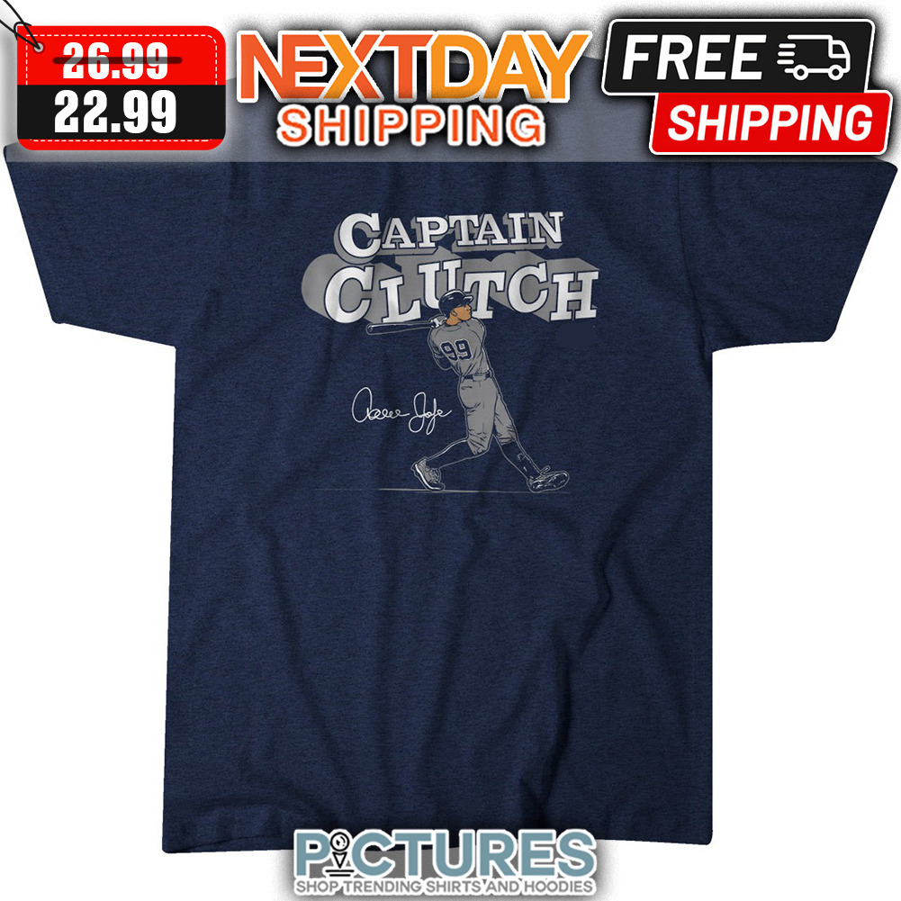 Aaron Judge Captain Clutch New York Yankees Signature MLB shirt