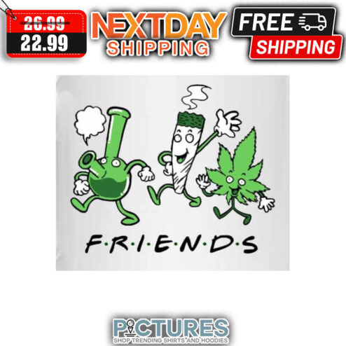 Cannabis Smoking Friends shirt