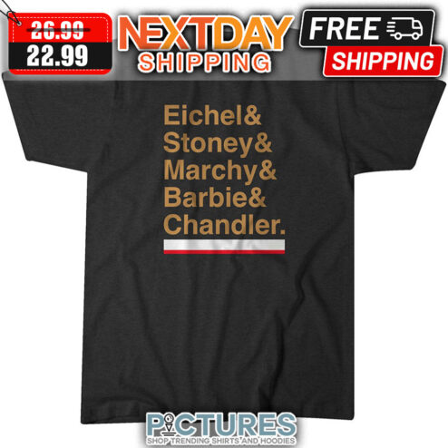 Jack Eichel Mark Stone Jonathan Marchessault Ivan Barbashev and Chandler Stephenson Vegas Golden Knights NHL shirt