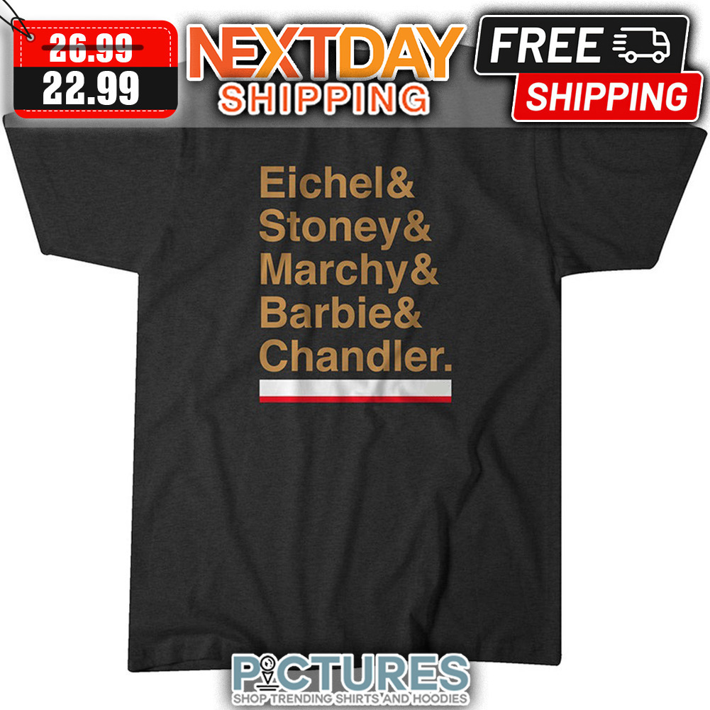 Jack Eichel Mark Stone Jonathan Marchessault Ivan Barbashev and Chandler Stephenson Vegas Golden Knights NHL shirt