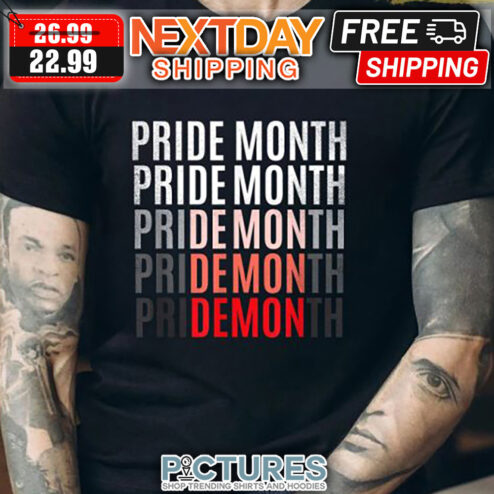 Pride Month Demon LGBTQ shirt