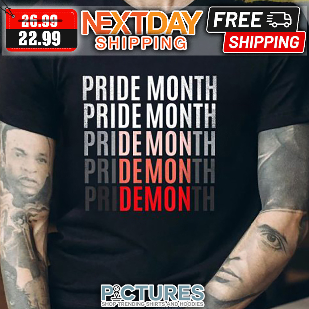 Pride Month Demon LGBTQ shirt