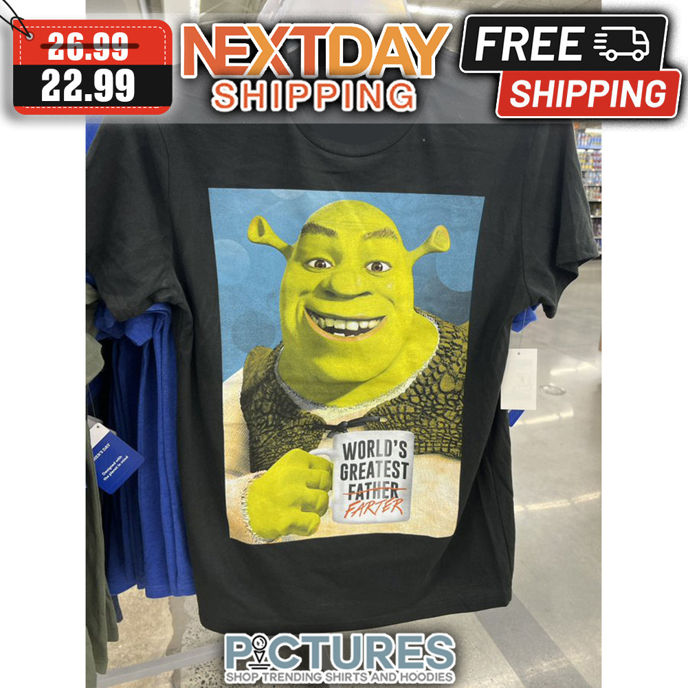Shrek World's Greatest Father Farter shirt