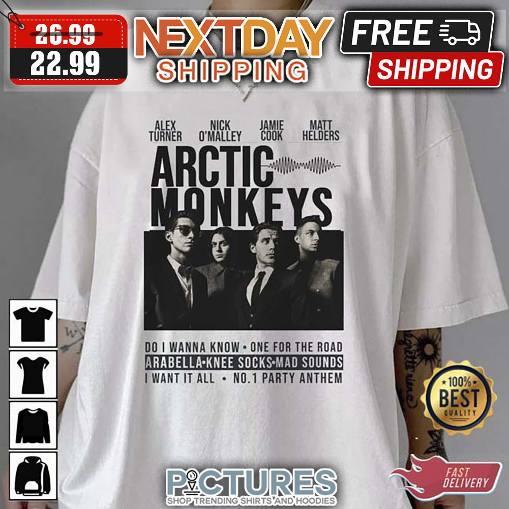 AM 2023 Artic Monkeys Music Concert Tour Shirt