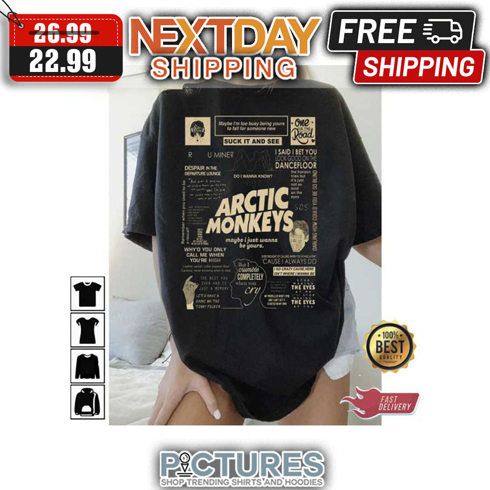 Arctic Monkey Arctic Monkey AM Album Vintage shirt