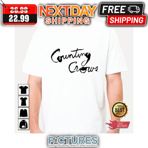 Counting Crows Tour Fan shirt