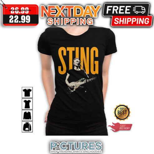 Sting Musical Concert Thank You For A Memorable Shirt