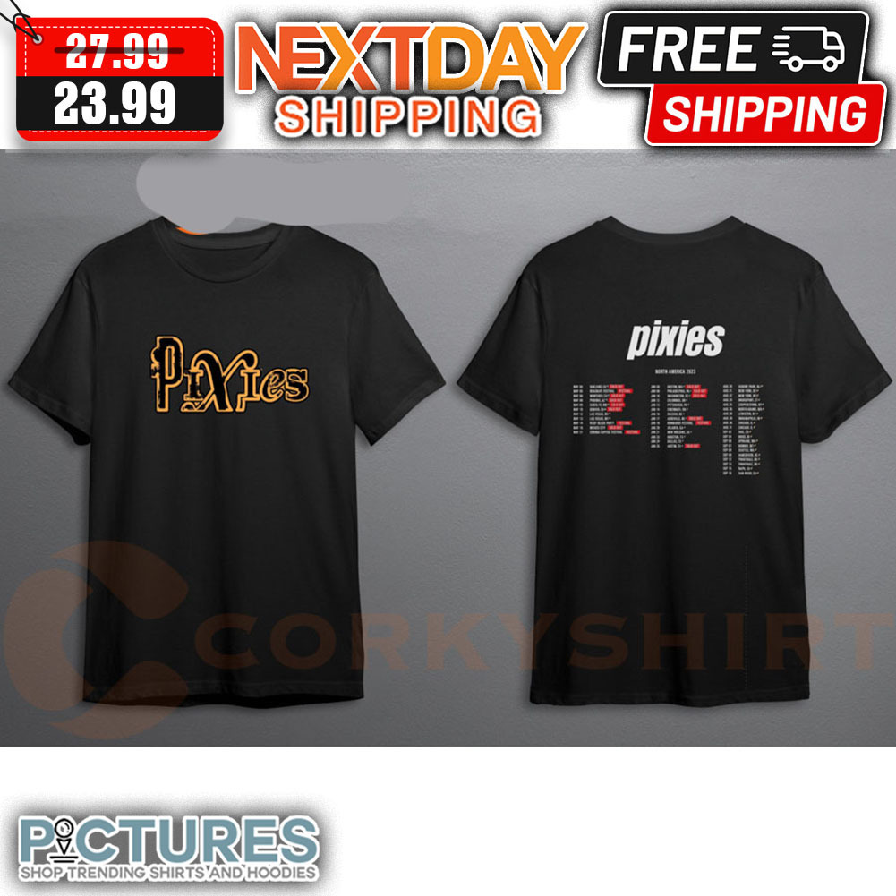 Pixies North America 2023 Tour US Concert Rock Band Shirt