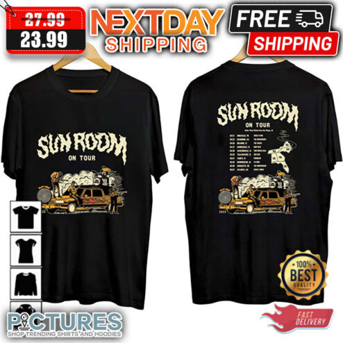 Sun Room Band 2023 On Tour Musical Concert shirt