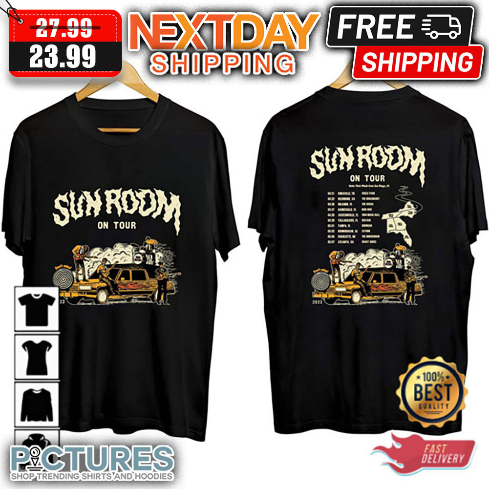 Sun Room Band 2023 On Tour Musical Concert shirt