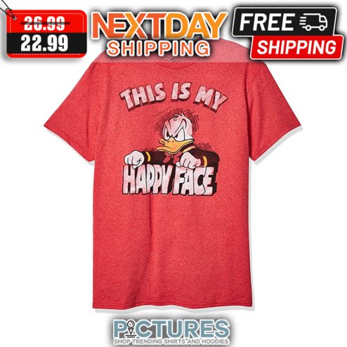 Donald Duck This My Happy Face shirt