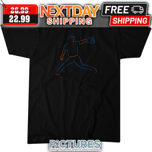 Neon Kodai Senga New York Mets MLB shirt