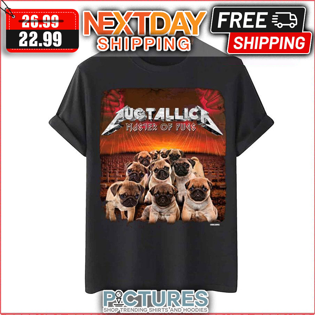 Pugtallica Metal Band shirt