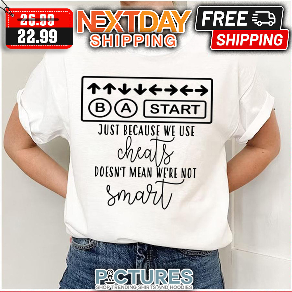 Konami Code Cheats The Moldy Peaches shirt