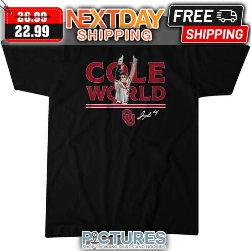 Jayda Coleman World Oklahoma Sooners Softball Signature NCAA shirt